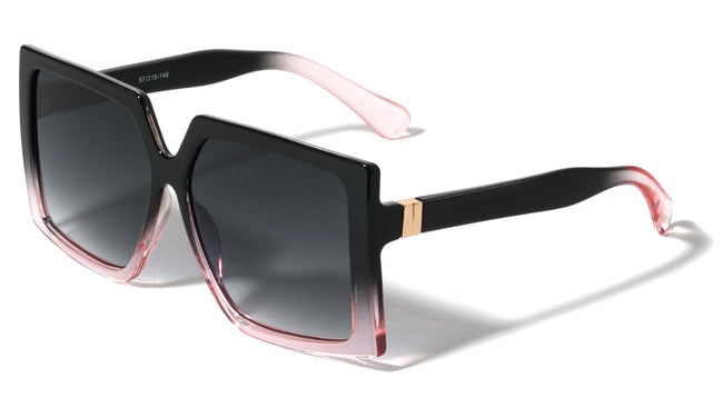 Women Large Oversized Square Sunglasses - UV Protection Fashion Eyewear