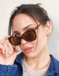 2 Pairs Women Outdoor Reading Sunglasses Butterfly - Fully Magnified Readers UV