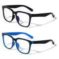 2 Pairs Kids Blue Light Blocking Glasses, Anti Eyestrain - Computer Ages 4 to 11 - Vision World
