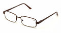 Men Metal Rectangle Computer Reading Glasses - Reduce fatigue, strain, & dry eye - Vision World