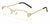 Men women rectangular slim half rimless reading glasses with AR Anti-Reflective - Vision World