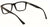 3 Pairs Black Modern Rectangular Reading Glasses Clark Kent Reader TR90 Clear le - Vision World