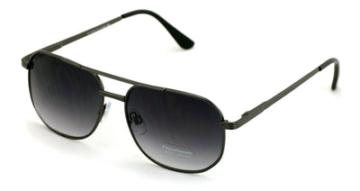 Metal Rectangle Sunglasses - Aviator Spring Hinge Tinted Readers Reading Glasses