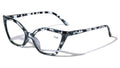 Women Cateye Anti Blue Light UV Blocker Reading Glasses - Clear Lens Reader