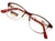 Women No Line Progressive Reading Glasses Metal Anti-Reflective Clear Len Reader