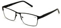 Men Reading Glasses - Metal with Plastic Temple Extra Large Reader - 152mm Wide - Vision World
