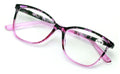 Women Fashion Reading Glasses - Stylish 2 Tone Clear Lens Reader - Vision World