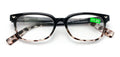 New Half Translucent Tortoise Reading Glasses with Spring Hinges Classic Reader - Vision World