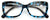 Women Big Lens Butterfly Reading Glasses - Fun Cateye Clear Lens Readers Leopard - Vision World