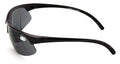 Men Black Sport Bifocal Sunglasses - Outdoor Reading Activity Wrap Around Reader - Vision World