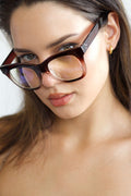 2 Pairs Oversized Glasses Blue Light Blocking, UV Glare Computer Readers Reading