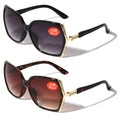 2 Pairs Women Bifocal Oversized Reading Sunglasses Rhinestones - UV400 Glasses