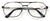 Bifocal Metal Aviator Reading Glasses Big Lens Spring Hinge Square Clear Reader - Vision World