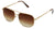 Metal Rectangle Sunglasses - Aviator Spring Hinge Tinted Readers Reading Glasses