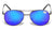 Metal Tear Drop Reading Sunglasses - Mirror Bifocal - Outdoor Reader UV400