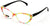 4 Pairs Lot Women Cateye Mosaic Pattern Fashion Reading Glasses Reader