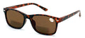 Bifocal Rectangular Lightweight Reading Sunglasses - Outdoor Reader Spring Hinge - Vision World