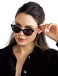 2 Pairs Women Outdoor Reading Sunglasses Full Tinted Reader Glasses Cateye