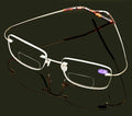 Bifocal Lightweight Slim Rimless Wire Reader - Flexible Reading Glasses Bi-Focal - Vision World