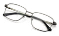 Men Full Titanium Large Wide Reading Glasses - Clear Lens Optical Frame Reader - Vision World