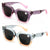 2 Pairs Women BIFOCAL Sunglasses Bold Oversized Fashion Outdoor UV Protection Re - Vision World