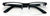 Rectangular Half Rim Reading Glasses /w Anti-reflective AR Coating Spring Hinge - Vision World