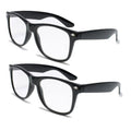 2 Pairs Classic comfortable reading glasses - unisex readers by Vision World - Vision World