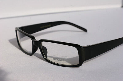 50's Clear Lens BLACK Eyeglasses Glasses Vintage NERD